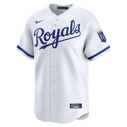 Jersey MLB Kansas City Royals White Home Fan Version Men's White
