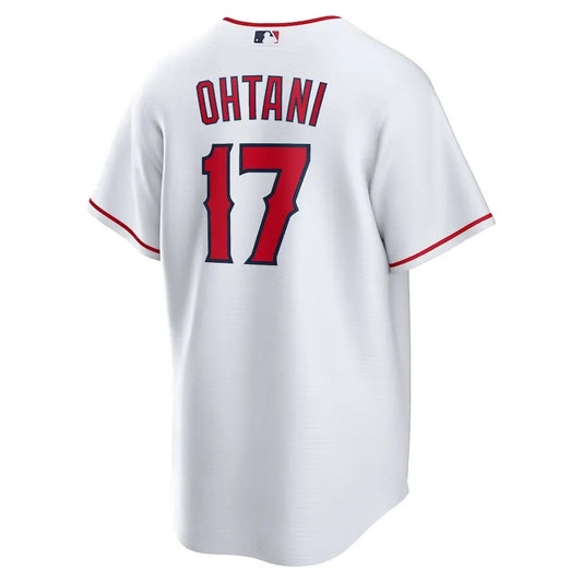 Jersey MLB Los Angeles Angels I Fan Version Men's White Shohei Ohtani 17