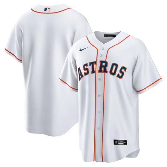 Jersey MLB Houston Astros White Home Fan Version Men's White