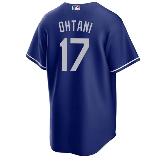 Jersey MLB Los Angeles Dodgers Alternate Fan Version Men's Blue Shohei Ohtani 17