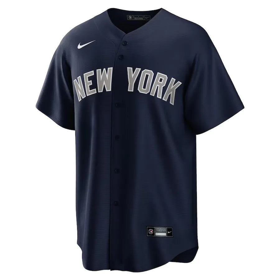 Jersey MLB New York Yankees Alternativa Fan Version Men's Navy Blue Aaron Judge 99