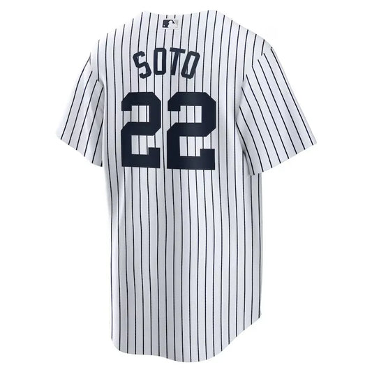 Jersey MLB New York Yankees I Fan Version Men's Striped Juan Soto 22