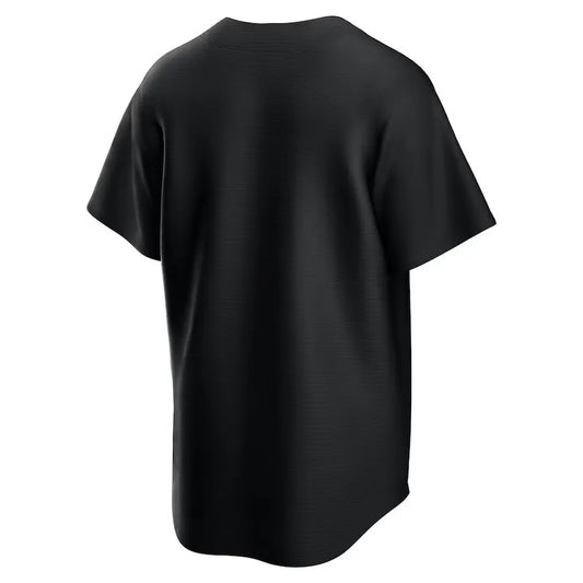 Jersey MLB New York Yankees Fan Version Men's Black
