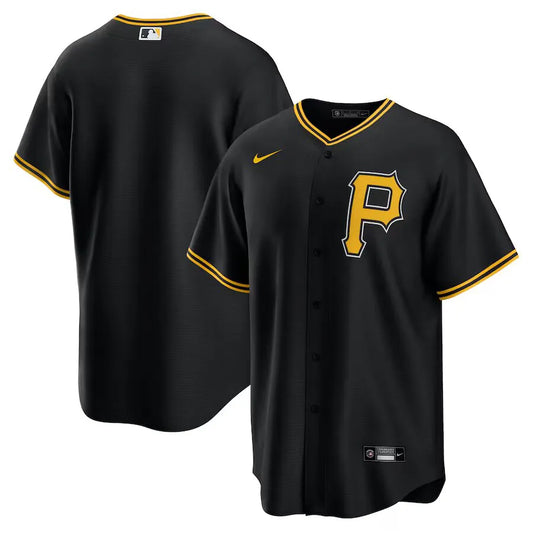Jersey MLB Pittsburgh Pirates Black Alternate Fan Version Men's Black