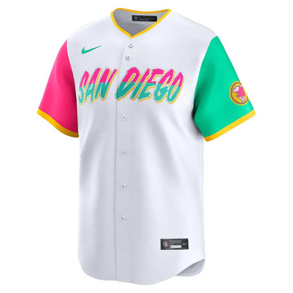 Jersey MLB San Diego Padres City Connect Fan Version Men's White
