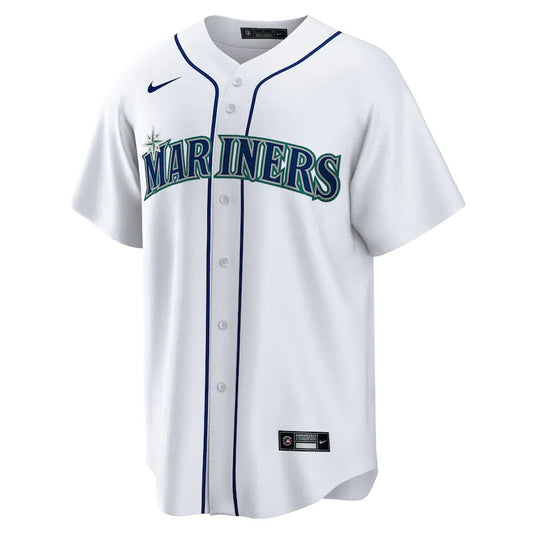 Jersey MLB Seattle Mariners Home Fan Version Men's White