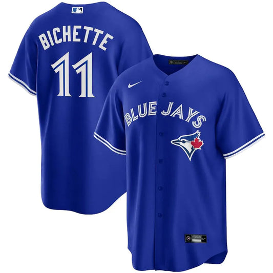 Jersey MLB Toronto Blue Jays II Fan Version Men's Blue Bo Bichette 11