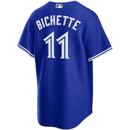 Jersey MLB Toronto Blue Jays II Fan Version Men's Blue Bo Bichette 11