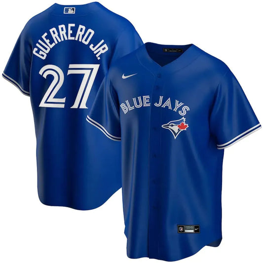 Jersey MLB Toronto Blue Jays II Fan Version Men's Blue Vladimir Guerrero Jr. 27