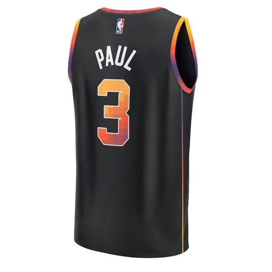 Chris Paul Phoenix Suns 2023 Fast Break Player NBA Jersey Black - Statement Edition - Slim Fit