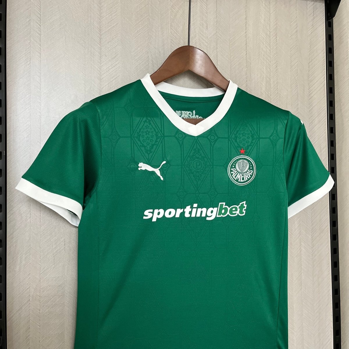 Conjunto Infantil Puma Palmeiras 2025/26 I - DA Sports Oficial
