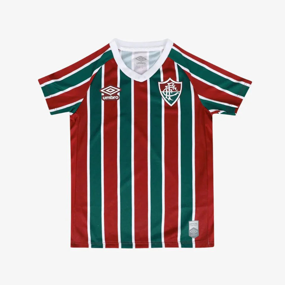 Conjunto Infantil Umbro Fluminense 2025/26 I - DA Sports Oficial