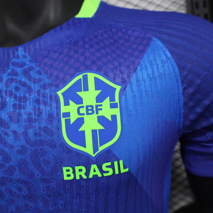 Camiseta visitante de la selección nacional de Brasil 2024/25 para hombre, color azul