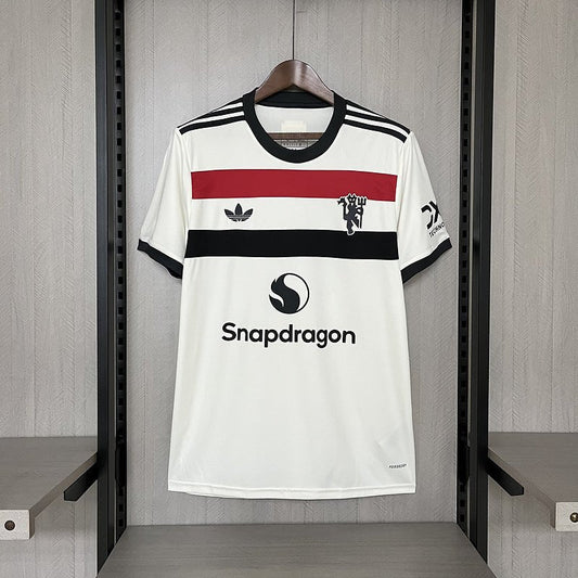 Camiseta Adidas del Manchester United Il 24/25 - Blanca