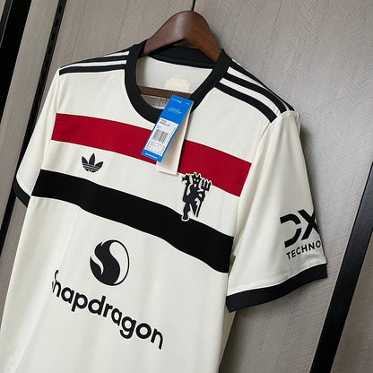 Camiseta Adidas del Manchester United Il 24/25 - Blanca