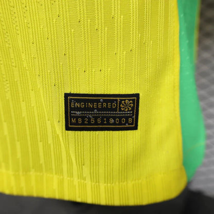 Camiseta de la selección nacional de Brasil I 2025/26 para hombre, amarilla, jugador