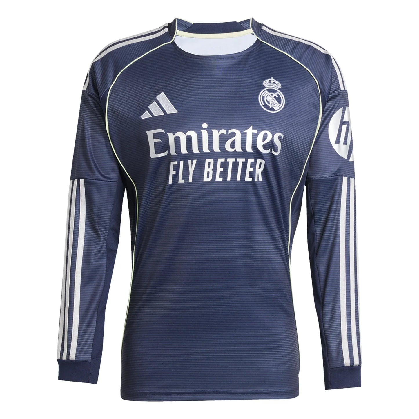 Real Madrid 2025/26 Away Long Sleeves Jersey