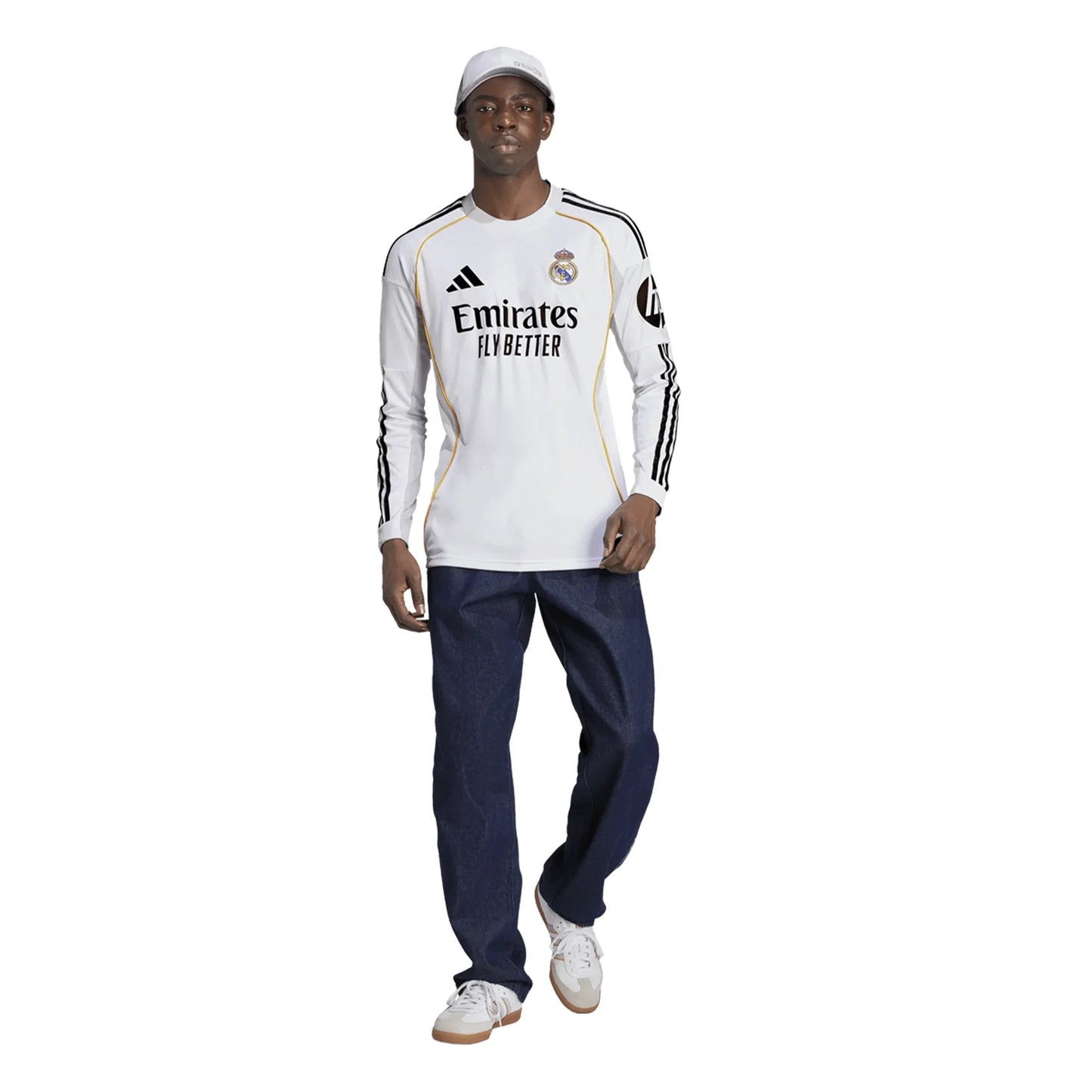 Real Madrid 2025/26 Home Long Sleeves Jersey