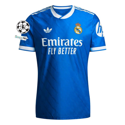 Real Madrid Third Fan Jersey 2025/26 Originals+ Patch Champions League