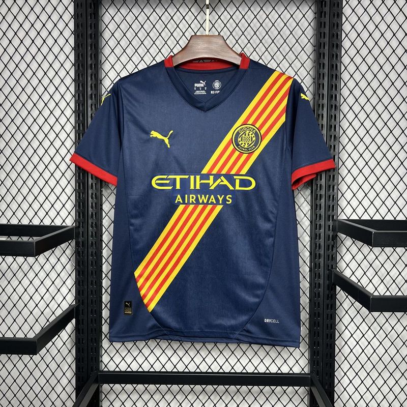 Camiseta Girona II 24/25 - Camiseta de aficionado hombre - Azul