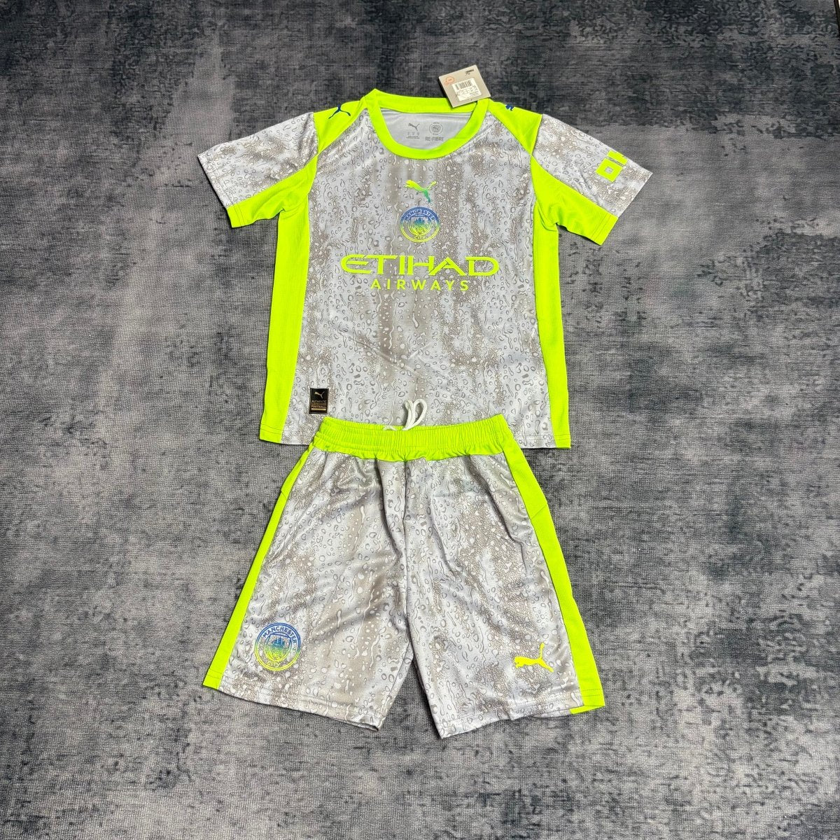 Kit infantil Puma Manchester City 2025/26