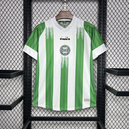 Camiseta de rayas verdes del Coritiba 24/25