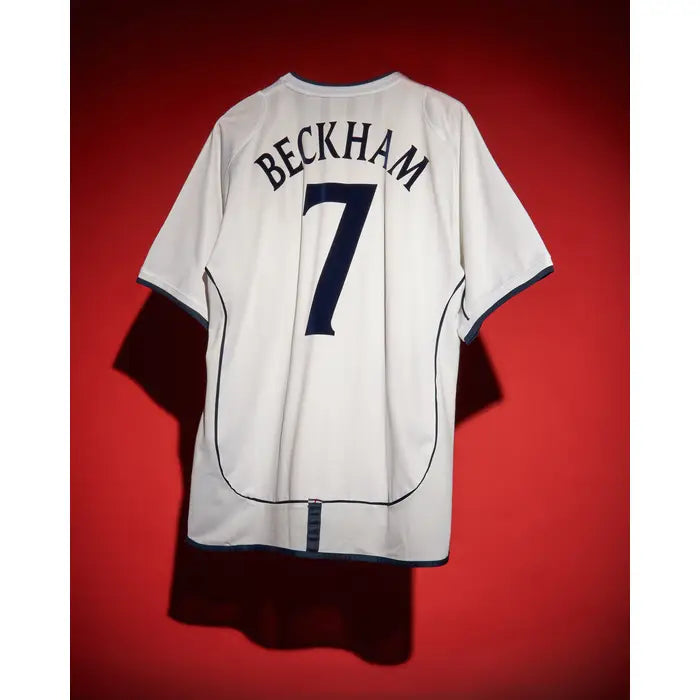 England Home Shirt Beckham #7 2001-03