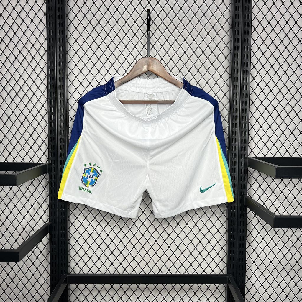 Brazil 2024/25 Shorts Brazil White