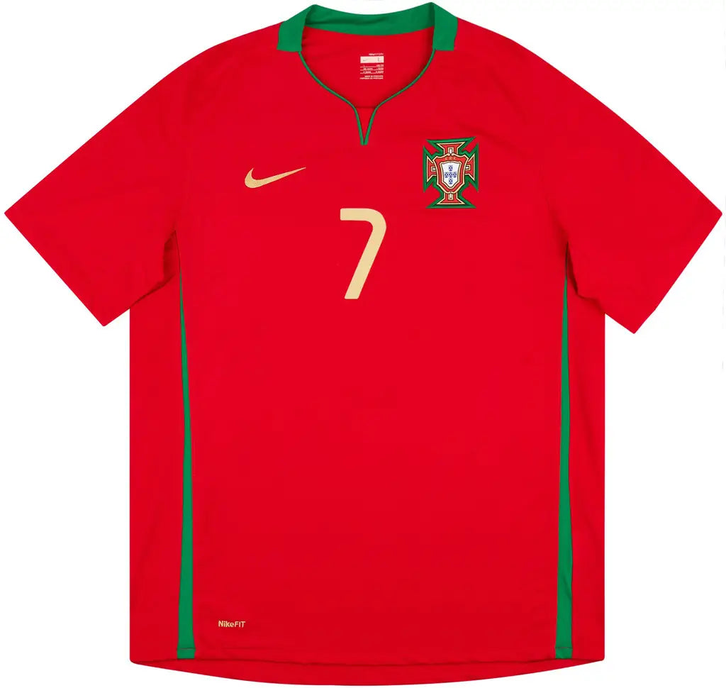 2008-10 Portugal Home Shirt Ronaldo #7