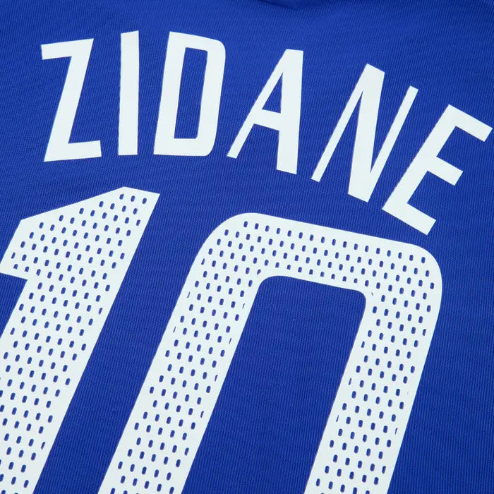 2002-04 France Home Shirt Zidane #10