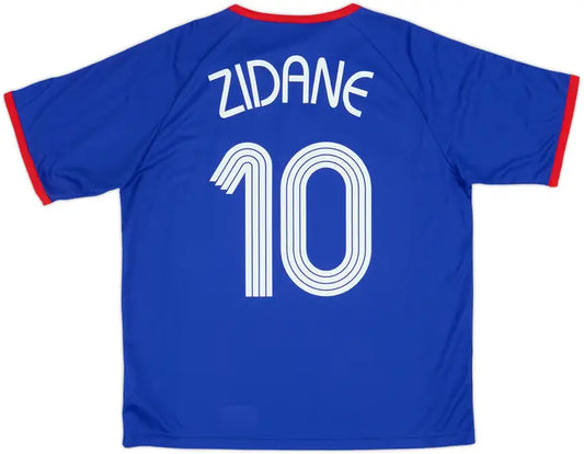 2006-07 France Basic Home Shirt Zidane #10