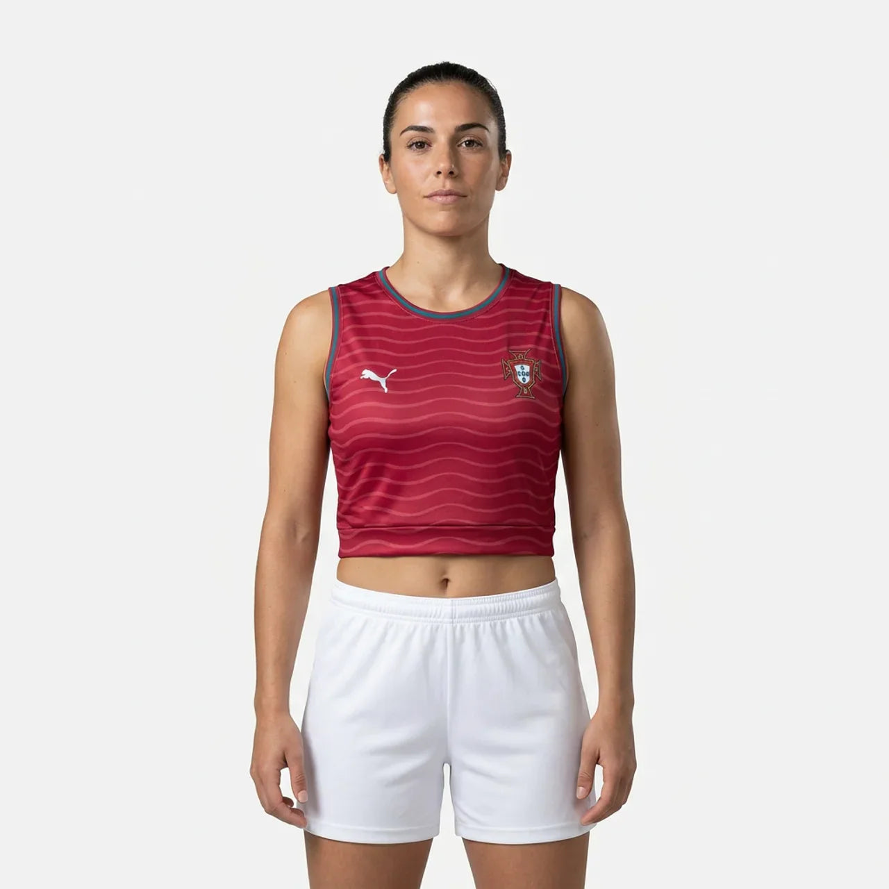Portugal 2026 Home Women's Vest Cropped