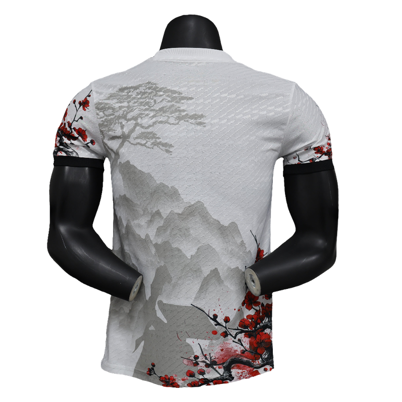 Japan 25/26 Special Edition White Jersey - Player Version - Slim Fit