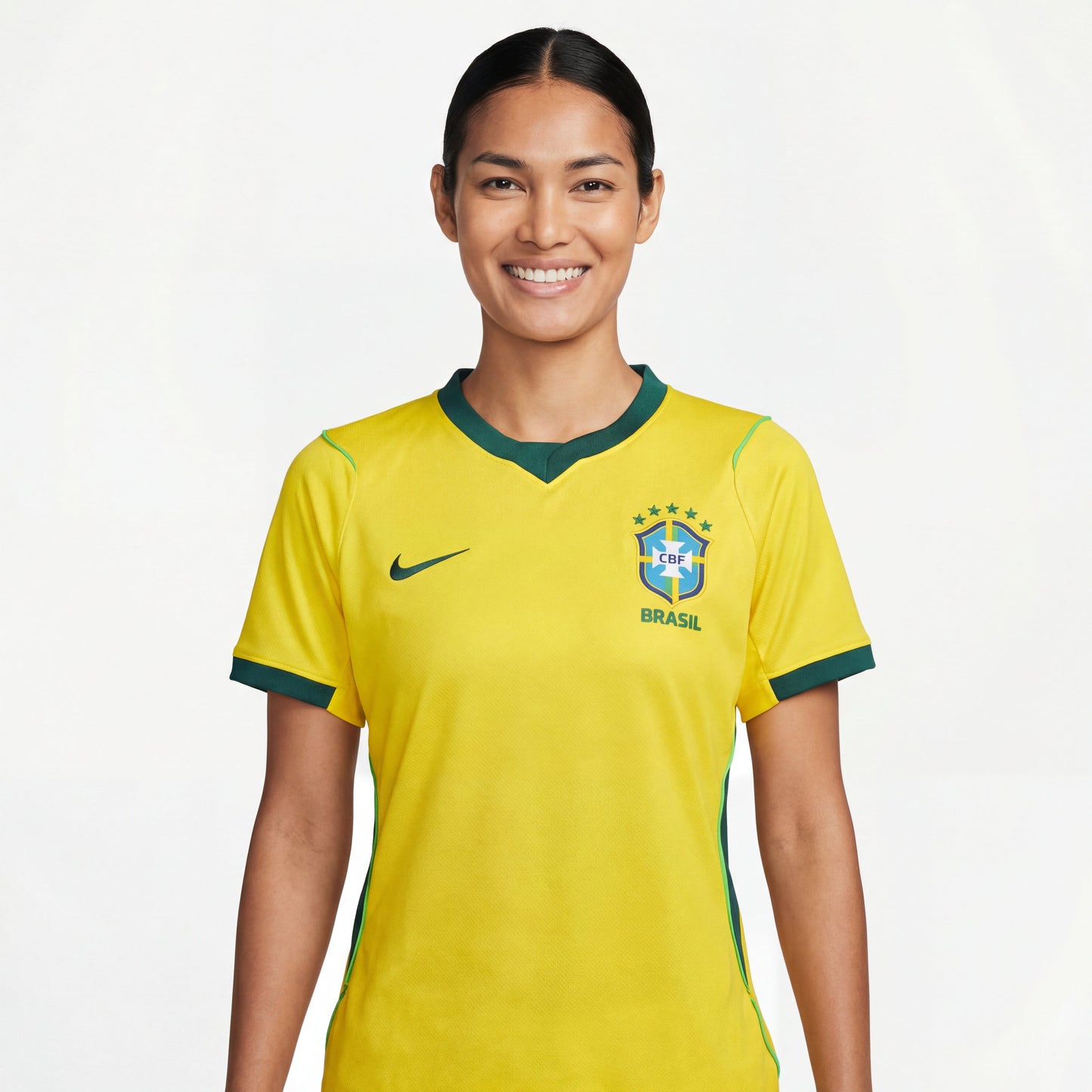 Jersey Woman Brazil 2026 Worldcup - Yellow