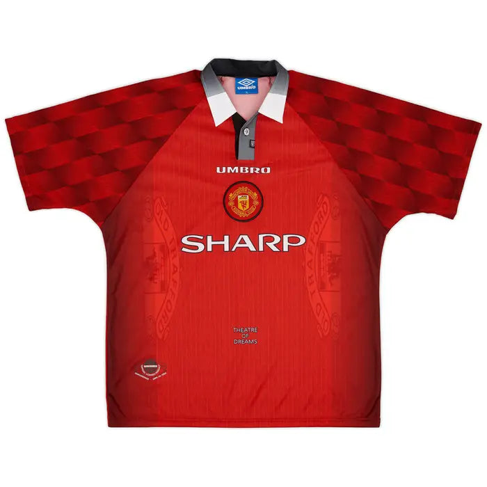 1996-98 Manchester United Home Shirt Cantona #7