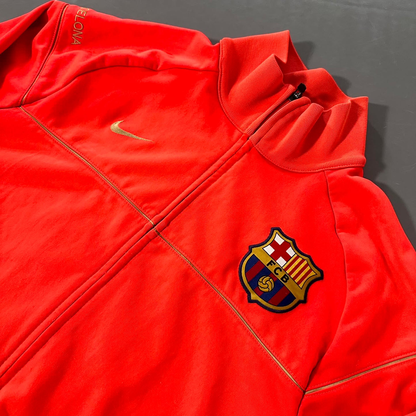 x FC Barcelona Vintage Jacket 2007/08