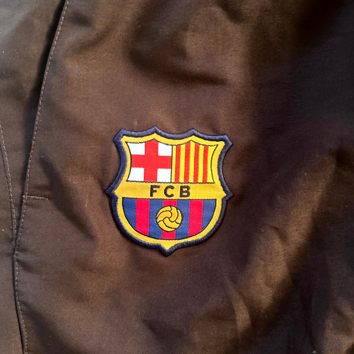 x FC Barcelona Vintage Jacket 2007/08