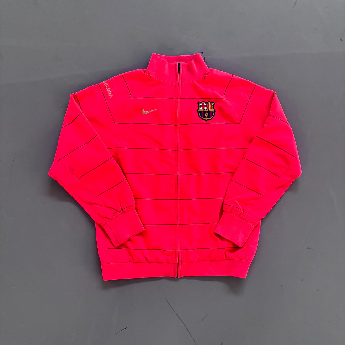 x FC Barcelona Vintage Jacket 2008/09