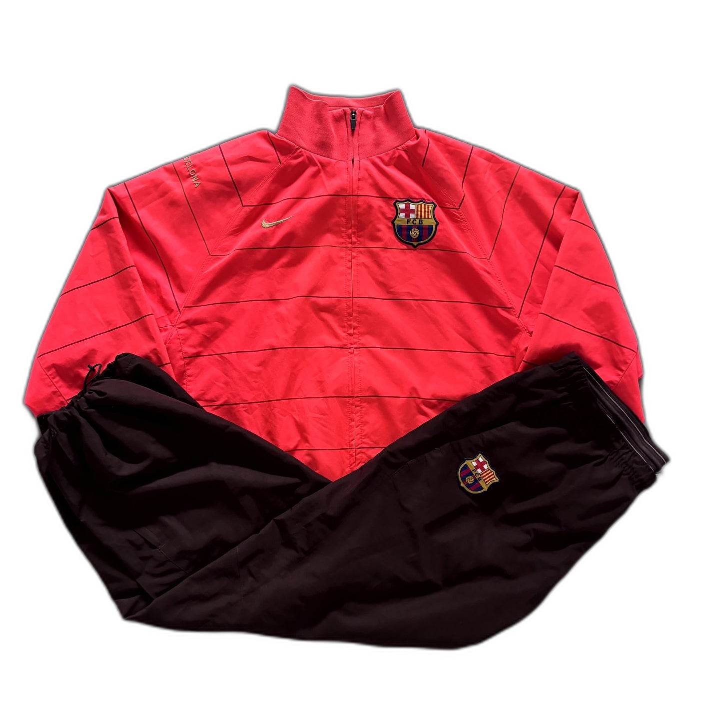 x FC Barcelona Vintage Jacket 2008/09