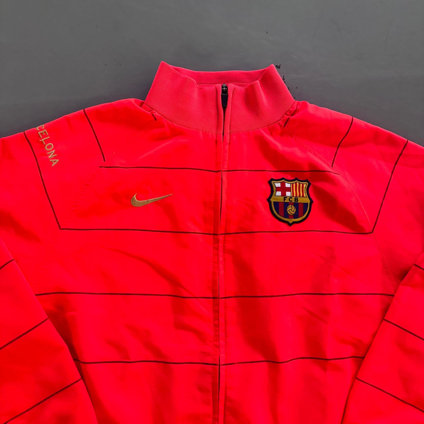 x FC Barcelona Vintage Jacket 2008/09