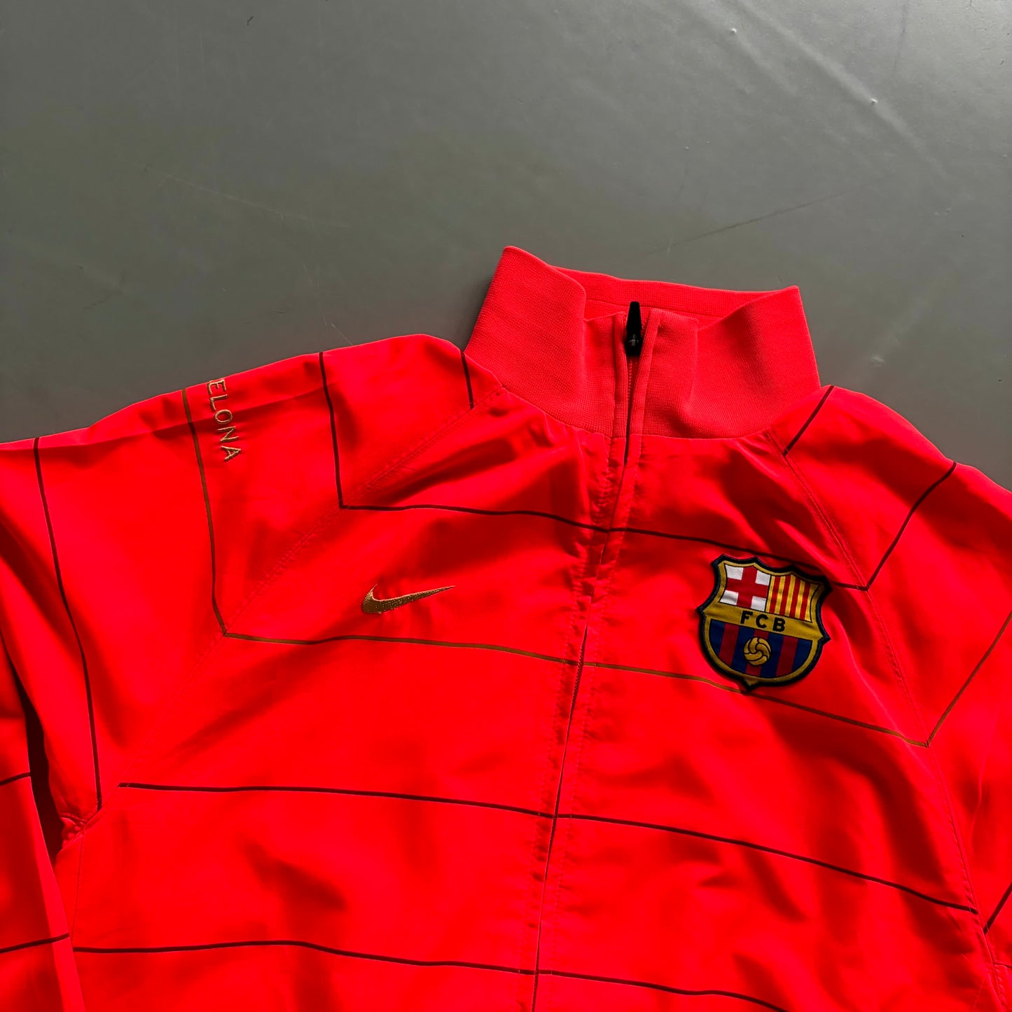 x FC Barcelona Vintage Jacket 2009/10