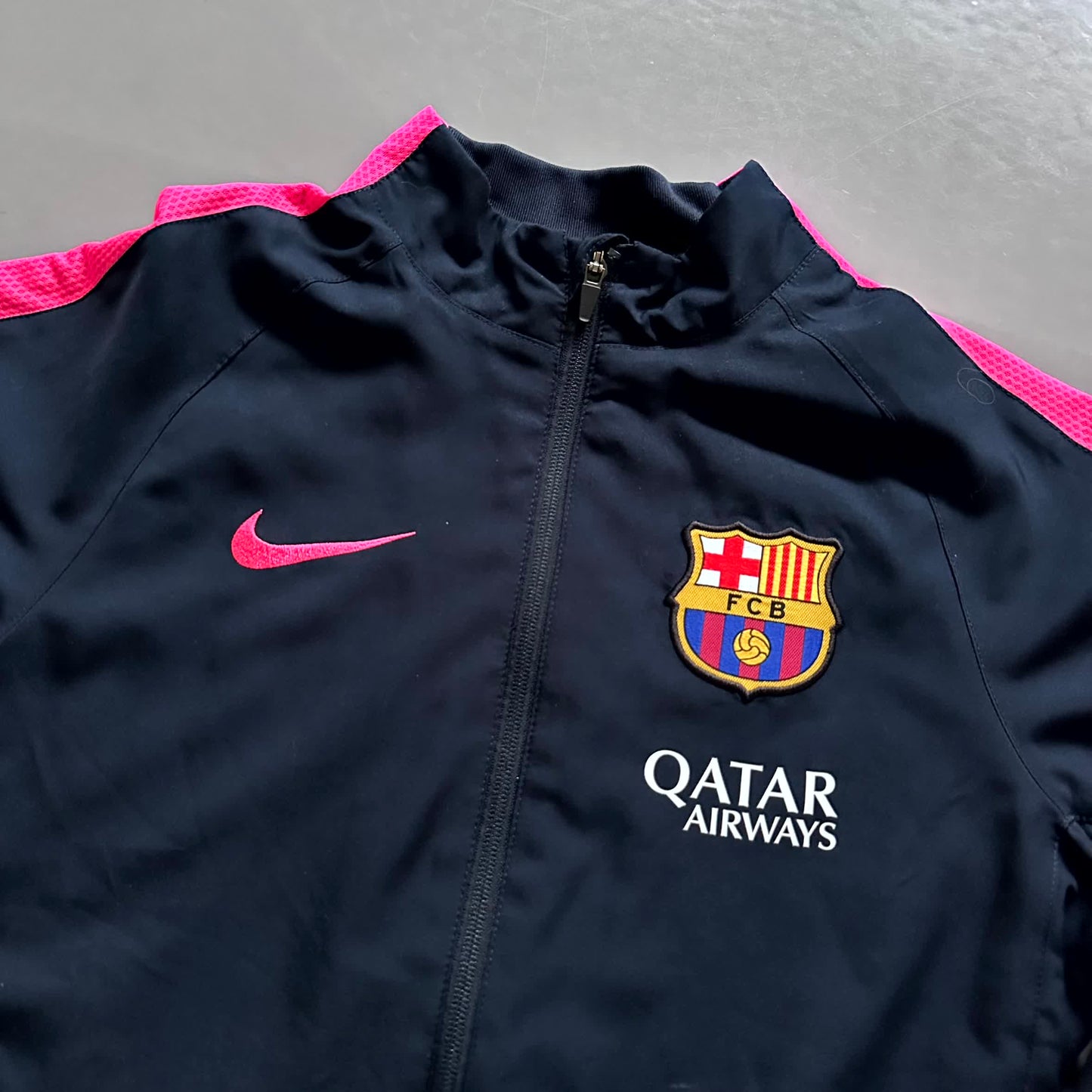 x FC Barcelona Vintage Jacket 2016/17
