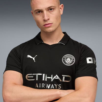 Camiseta de aficionado del Manchester City 2025/26 para hombre