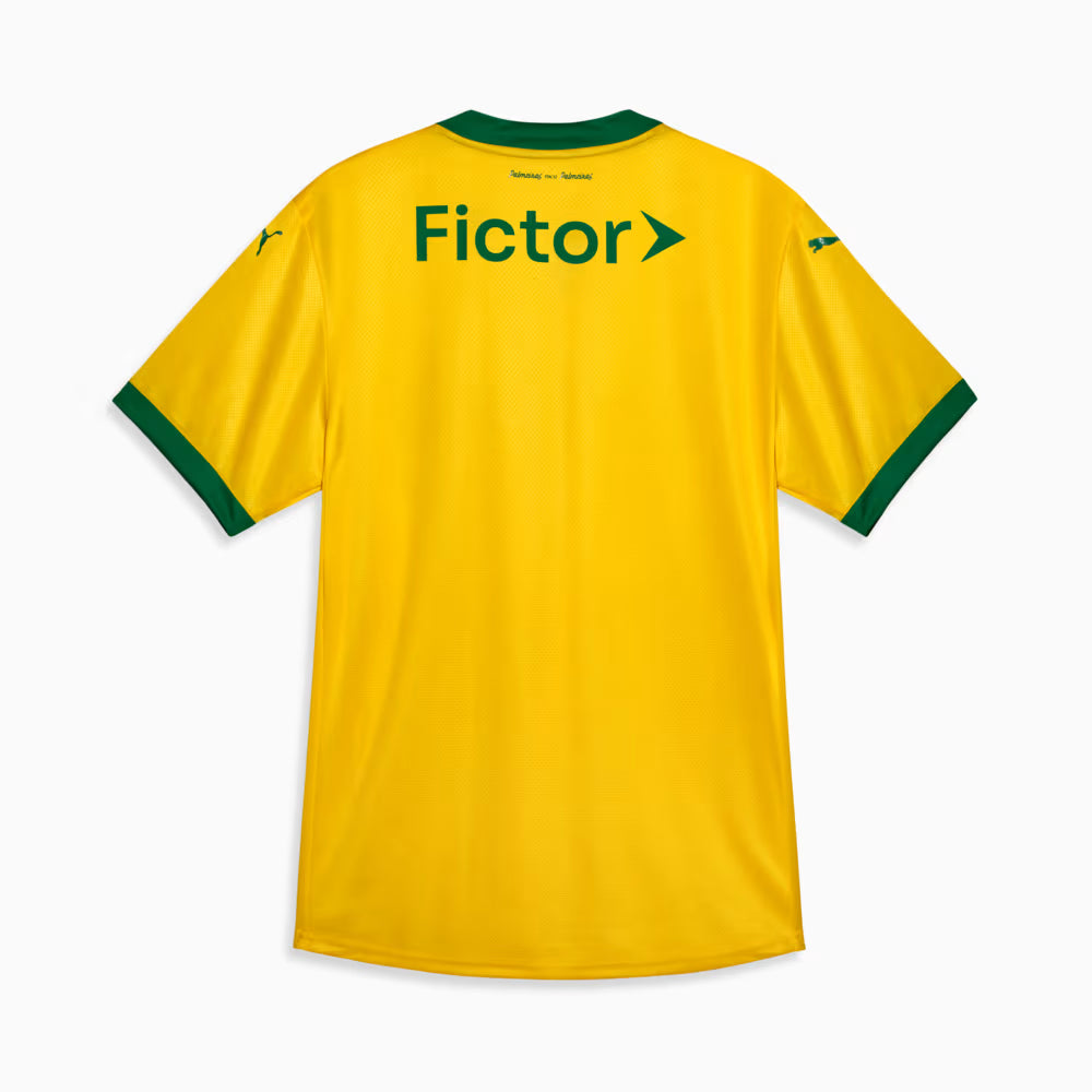 Camiseta Palmeiras Tercera 2025/26 Amarilla - Jugador
