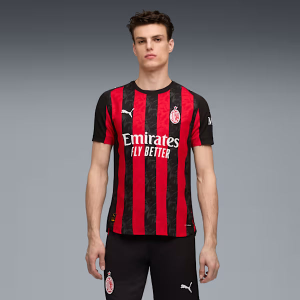 Camiseta de jugador local del AC Milan 2025/26 - Hombre