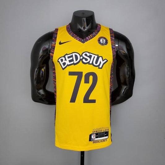 Regata Brooklyn Nets Masculina - Amarela - DA Sports Oficial
