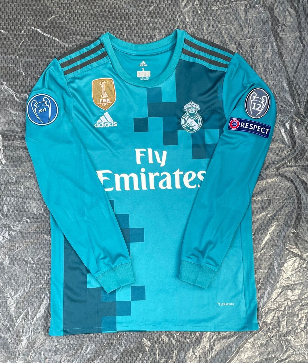 Real Madrid 17/18 III Third Jersey - Long Sleeve Retro #7