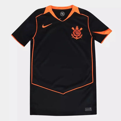 Nike Total 90 Corinthians III 2025 Kids' Kit, Black and Orange