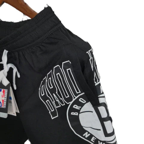 Shorts NBA Brooklyn 23/24 Men's - Black