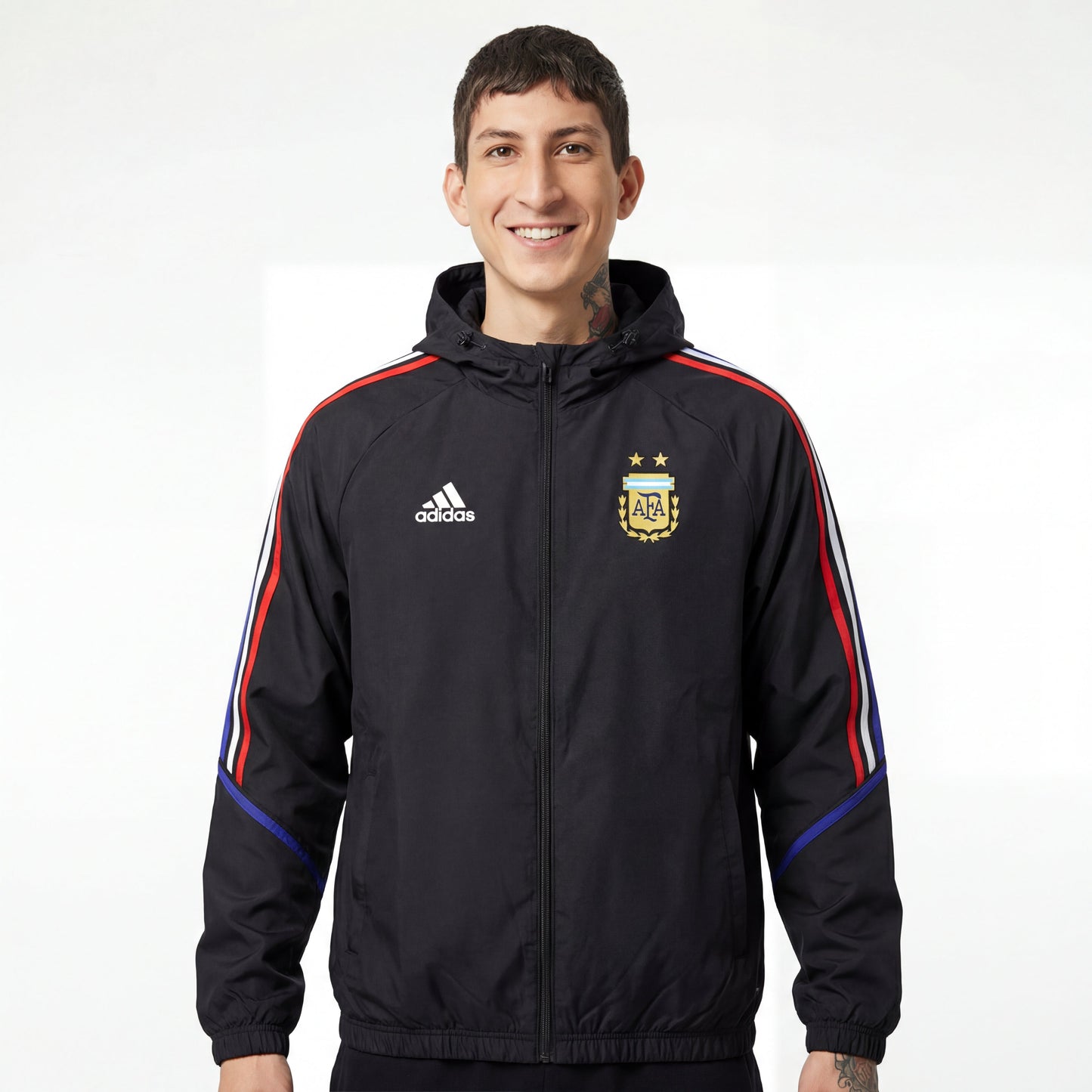 Windbreaker Argentina 24/25 - Black and Red